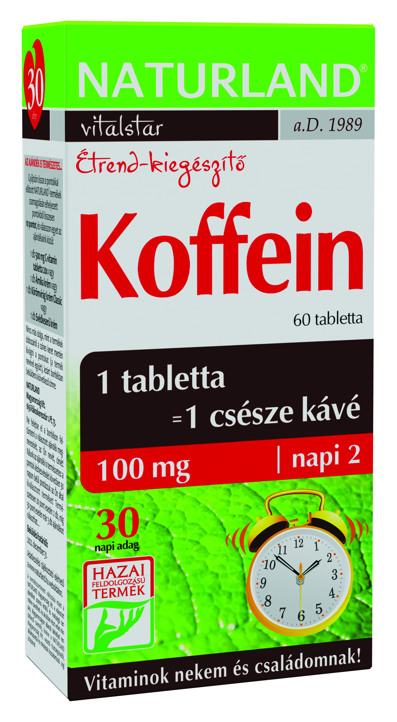 NL Koffein tabletta 60x